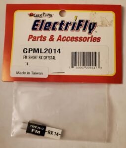 Great Planes Electrifly FM Short RX Crystal 14 72.070 GPML2014 RC Jet Accessory