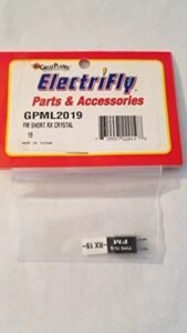 Great Planes RC Parts Electrifly FM Short RX Crystal 19 72.170 GPML2019