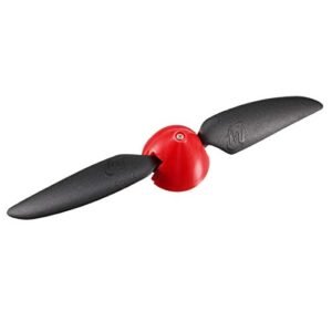 uxcell RC Folding Propellers 6x4 inch for Guinness World Record Smallest RC Helicopter Nylon 2Vane Spinner Size D27xH25mm 2mm Motor Shaft