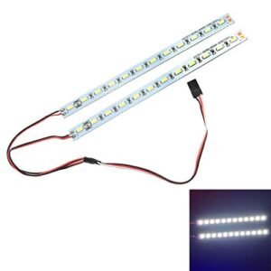 LAFEINA Drift Car LED Chassis Light RC Car Accessories for 1/10 1/8 Scale Model Cars White