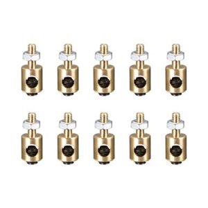 uxcell RC Boat Rudder Linkage Copper Push Rod Connectors 5x3mm 10pcs