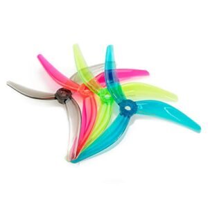 Azure Power Johnny Freestyle 4838 Propeller Set of 4 Optimized for Step Response of RC Circuit in Green