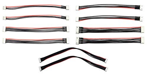 Apex RC Products JST XH 2S 3S 4S 5S 6S Balance Plug Extension for Shockwave RC Jet 2 Each