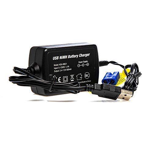 Dynamite RC Tires USB Charger NiMH 6C EC3 Connector DYNC1061 for High Performance RC Vehicles