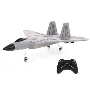 Goolsky FX822 F 22 Raptor RC Jet Turbine RTF 2CH 2.4GHz Remote Control Airplane EPP Fixed Wing Aircraft for Kids and Adults
