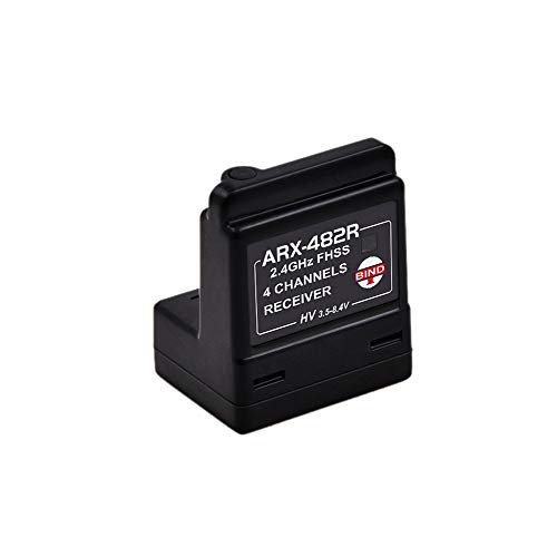 SANWA ARX 482R 4CH FHSS Internal Antenna Receiver for RC Battleships with Projectile