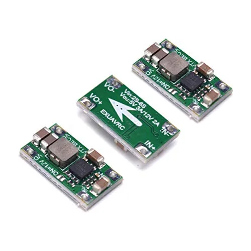 FPVKing FPV UBEC Micro 5V 3A 12V 2A Adjustable BEC UBEC 2 6S for RC FPV Glider Quadcopter Drone 3PCS