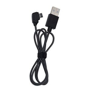 Anbee Nylon Braided USB Charging Cable for DJI Spark Mavic Pro Mavic 2 Pro Zoom Mavic Mini Mavic SE Drones Remote Controller