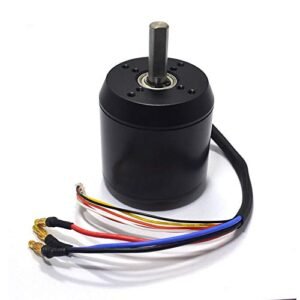 C6374 170KV Brushless Motor for Indoor Electric RC Planes High Efficiency Sensored Belt Drive