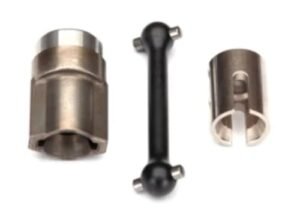 Traxxas 8556X UDR Unlimited Desert Racer Steel Center Front Driveshaft for RC Desert Trucks with M2 5x12mm Screw Pin