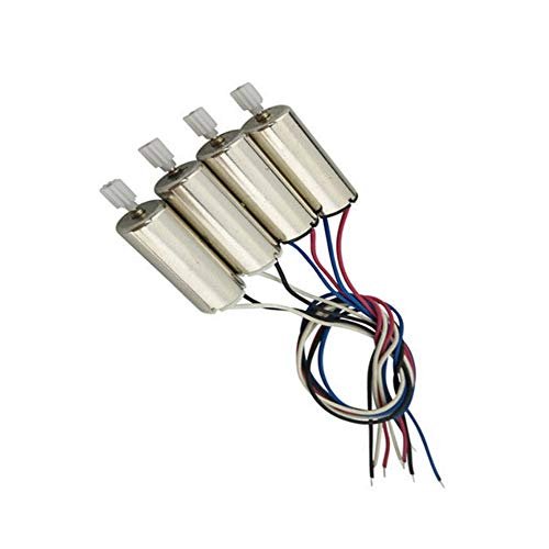 Yiqigou 4 Pcs Mini A B Positive Negative 720 Motor Repair Spare Parts for Syma Q7 RC Boat Quadcopter Motor