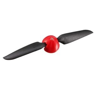 uxcell Exceed RC Helicopter Folding Propellers 6x3 Inch with 2mm Motor Shaft Dia Nylon 2 Vane Spinner Size D31xH26mm