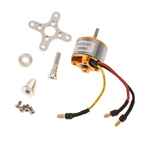Flameer A2212 6T 2200KV Brushless Outrunner Motor Ideal for Giant Scale RC Airplane Plans