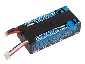 Team Associated Wolfpack LiPo 3000mAh 30C 11.1V Shorty T-plug ASC759 Battery
