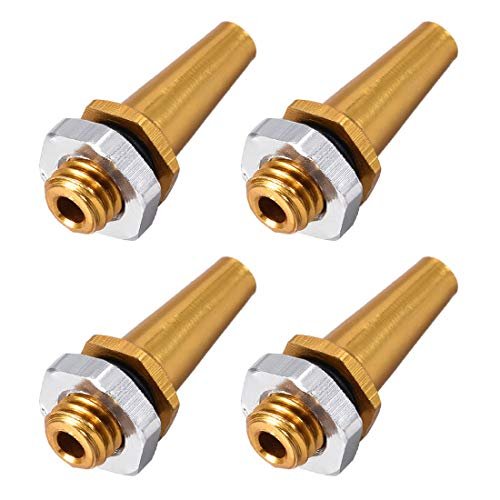 uxcell Aluminum Alloy M6 Thread RC Antenna Mount 4pcs for Fiberglass RC Boat