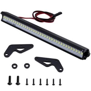 HobbyPark LED Light Bar Kit for 1/10 RC Kit Truck Crawler Car Compatible with Traxxas TRX4 Axial SCX10 Wraith D90 Redcat Gen7 Gen8