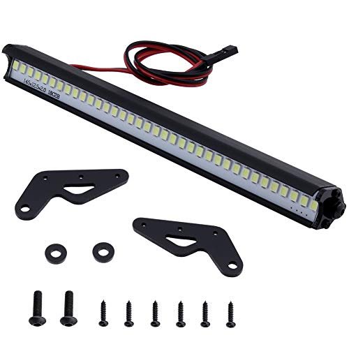 HobbyPark LED Light Bar Kit for 1/10 RC Kit Truck Crawler Car Compatible with Traxxas TRX4 Axial SCX10 Wraith D90 Redcat Gen7 Gen8
