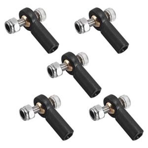 uxcell 5 PCS M3 3.0xL20mm Lever Steering Linkage Tie Rod End Ball Head End for RC Helicopter Fixes Shakes