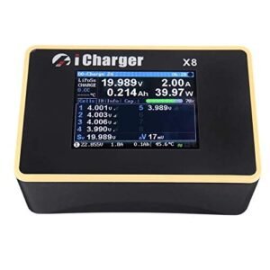 New Bright RC Truck Charger iCharger X8 8S 30A 1100W Lilo LiPo Life NiMH NiCD DC Battery Charger