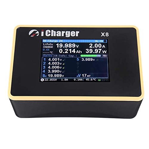 New Bright RC Truck Charger iCharger X8 8S 30A 1100W Lilo LiPo Life NiMH NiCD DC Battery Charger