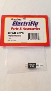 Electrifly FM Short RX Crystal 28 GPML2028 Motor 28 RC for Enhanced Performance