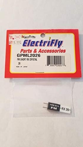Electrifly FM Short RX Crystal 26 GPML2026 for RC 26 Plane Enthusiasts