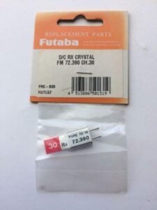Futaba DC RX Crystal FM 72.390 Channel 30 FRC 830