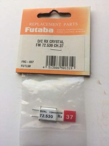 Futaba RC CH 53 Helicopter FM 72.530 Channel 37 FRC 837 Crystal