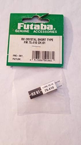 Futaba FX10 RC Car RX Crystal Short Type FM 75.410 CH 61 FRC 561