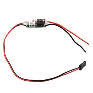 Maxmoral 1 Pack External 5V 3A UBEC Voltage Regulator for RC Aircraft Carrier Launches RC Airplane Power Supply