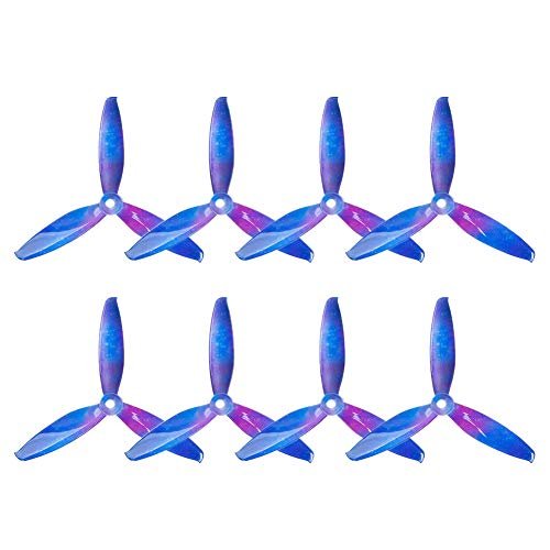 GEMFAN 8pcs 5043 3 Blade Propellers 5 Inch Props 5.0 x 4.3 CW CCW for RC FPV Drone Quadcopter Starry RC Xpress