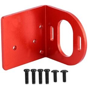 Dilwe Axi Motors RC Metal Motor Mounting Holder Seat Base Compatible with 540 3660 3650 Motors Red