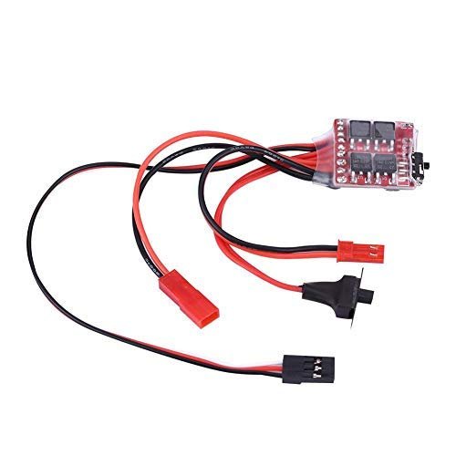 Drfeify RC Boat Jet Engine ESC 20A Brushed Electronic Speed Controller with Brake for 130 180 260 280 380 Motors