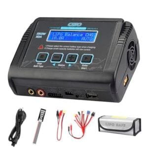 SkyRC LiPo Battery Fast Charger 150W 10A AC DC Balance Charger Discharger for 1 6S Life Li ion LiHV NiCd NiMH PB Smart Battery Black