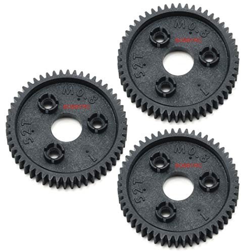 Traxxas Slash 4x4 Stampede Rustler 52T 32P Spur Gear Set of 3