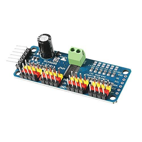 Dorhea PCA9685 16 Channel PWM Servo Driver Board for Hacking RC Car with Raspberry Pi