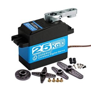 DS3225 25KG Coreless Digital RC Servo High Speed High Torque Waterproof for RC Willey Fresno Baja Cars and Robots
