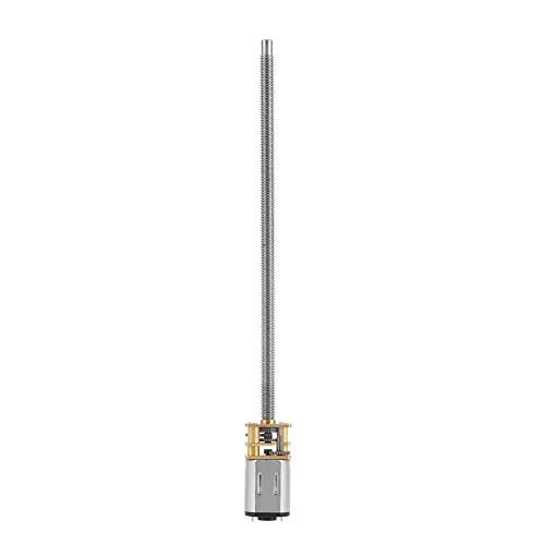 N20 DC 6V 12V Gear Motor 600RPM with Long Output Shaft M4 x 100mm for Mechanical Arms and Electronic Toys