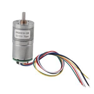 GM25 310 DC Gear Motor 12V 70RPM Metal Encoder Reduction Motor for Revolt 30 RC Boat Top Speed