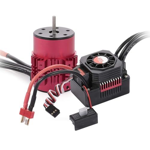 GoolRC Surpass Hobby 3650 Brushless Motor and ESC Combo 3900KV for the Fastest 1/10 Scale RC Truck