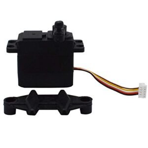 Blomiky 1 Pack 25 ZJ04 5 Wire Servo Steering Spare Part for 1/10 Scale 9125 4WD High Speed RC Truck