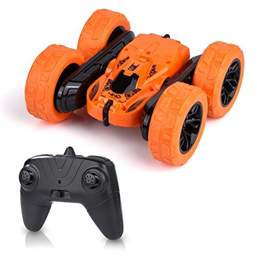 Abco Tech Remote Control Stunt Car Monster Truck with 360 Degree Flip and 2.4 GHz RC 4WD Buggy