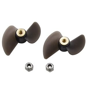 Blomiky 2 Pack H102 Propeller Props and Locknuts for H120 RC Boat Troubleshooting and Repair