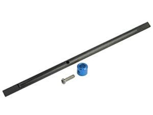 Microheli CNC Solid Carbon Main Shaft Collar Set Blue for Blade Nano CPX S S2