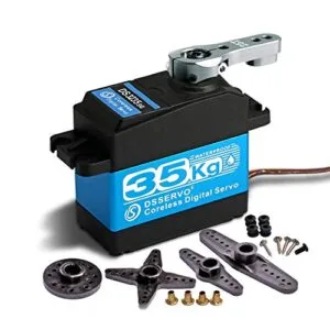 ZOSKAY 35kg High Torque Coreless Motor Servo Metal Gear Digital Stainless Steel Gear RC Car Gear Motor for Robotic DIY