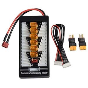AKK XT60 Parallel Battery Charging Board 2S to 6S Lipo Balance Charger Plate for Imax B6 B6AC B8