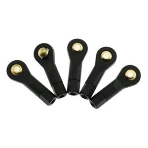 Maxmoral 5pcs M3 Ball Head Holder Tie Rod Ends Ball Joint Link for RC Model Sailing Boat Plans DIY Accessories
