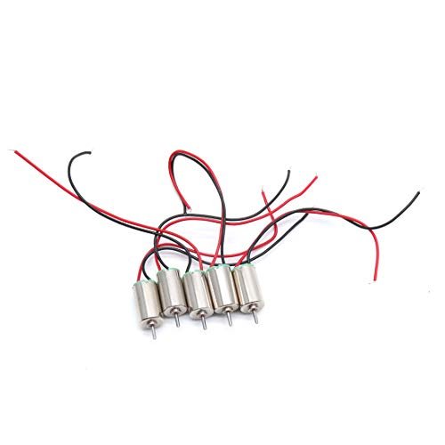 Hxchen 1 5V 4 5V 7500RPM Coreless Micro DC Motor 6x10mm 5 Pcs Perfect for RC Model Airplane Clubs Near Me