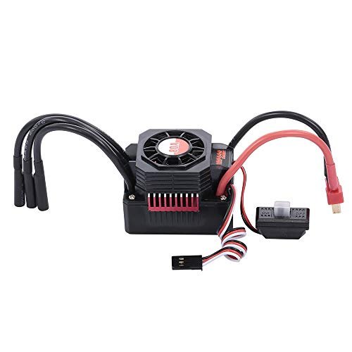 GoolRC 80A Brushless ESC Waterproof Electric Speed Controller for Raminator RC Truck Electric Off Road Car