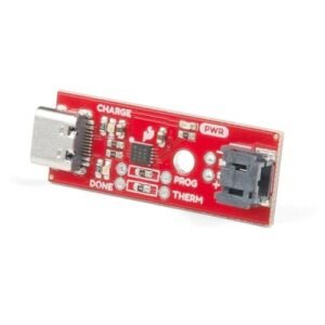 SparkFun LiPo Charger Plus USB C Connector with MCP73833 Charge Management Controller